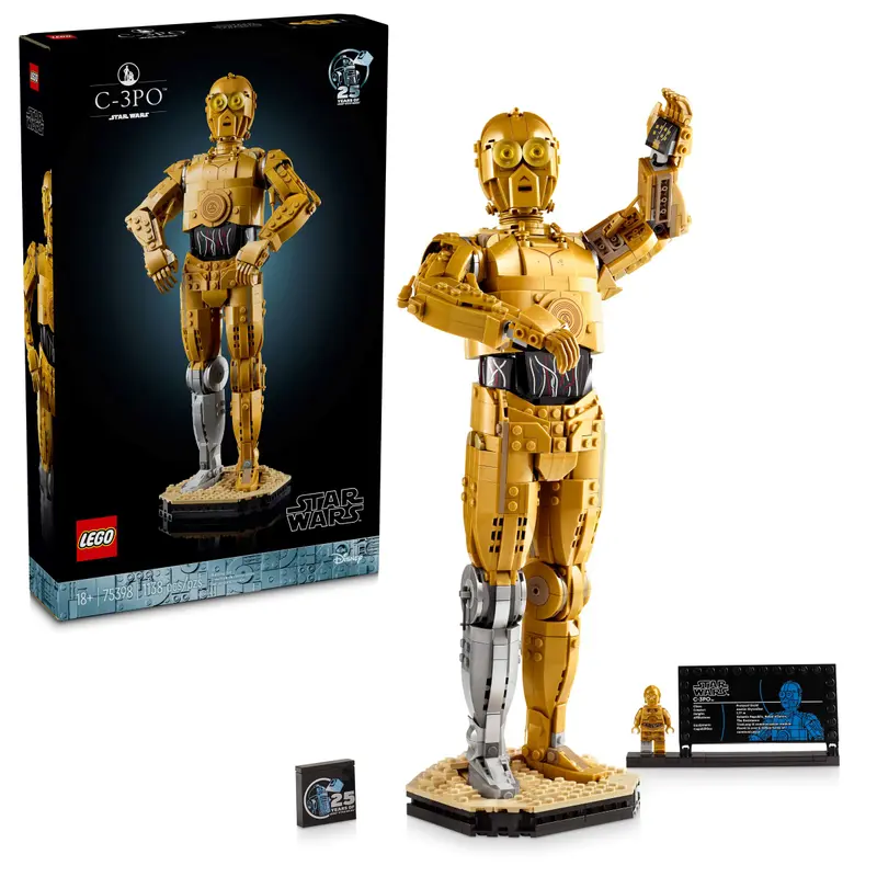 Read more about the article C-3po star wars lego set 75398: Build the Droid.