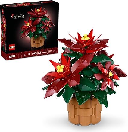 Read more about the article LEGO Icons Poinsettia Review: The Ultimate Holiday Centerpiece for Adult Builders