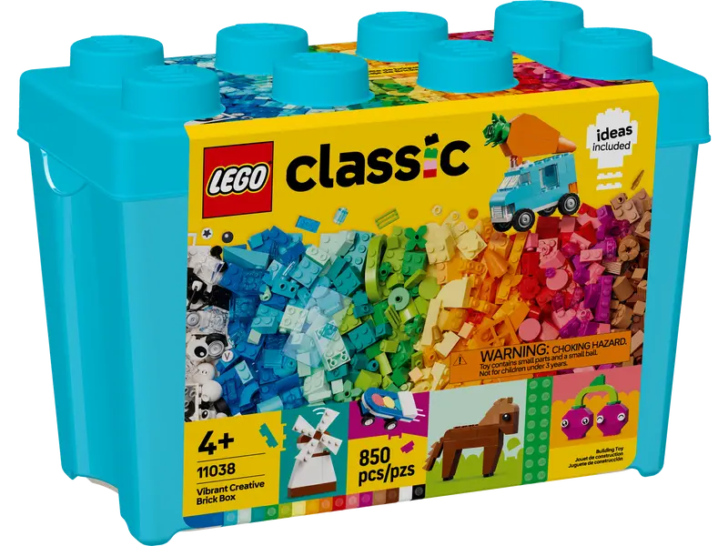 Read more about the article Unleash Creativity with LEGO Classic 11038: Vibrant Brick Box with Unicorn, Guitar, Skateboard & +