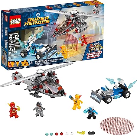 Read more about the article LEGO DC Super Heroes Speed Force Freeze Pursuit 76098 Ultimate Building Kit for Young Superhero Fans