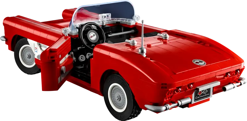 LEGO Corvette 10321 interior details