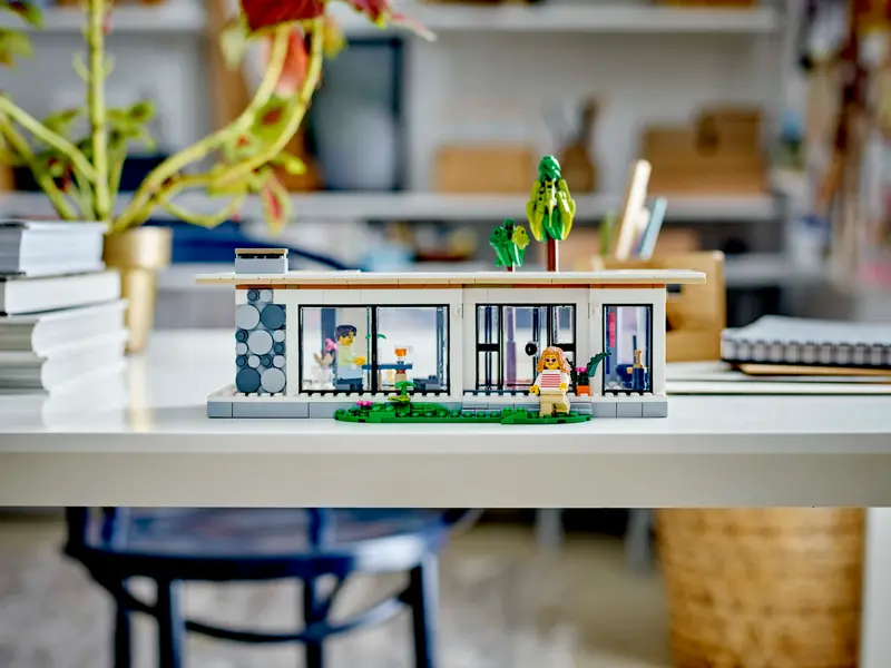 lego modern house for kids