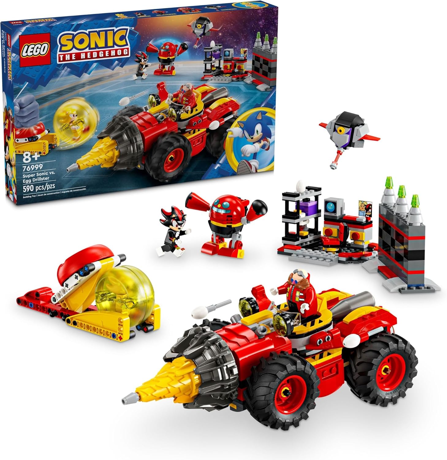 Read more about the article LEGO Sonic The Hedgehog 76999: Super Sonic vs. Egg Drillster Review