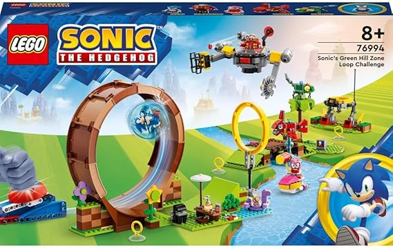 LEGO Sonic Green Hill Zone Loop Challenge Set