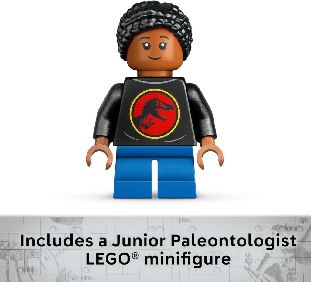 LEGO Jurassic World Triceratops Skull Display